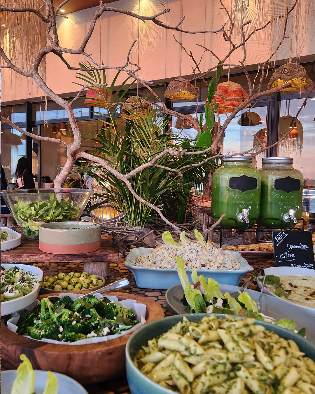 Personnalisation d'une partie ou de la totalité du buffet avec nos chefs